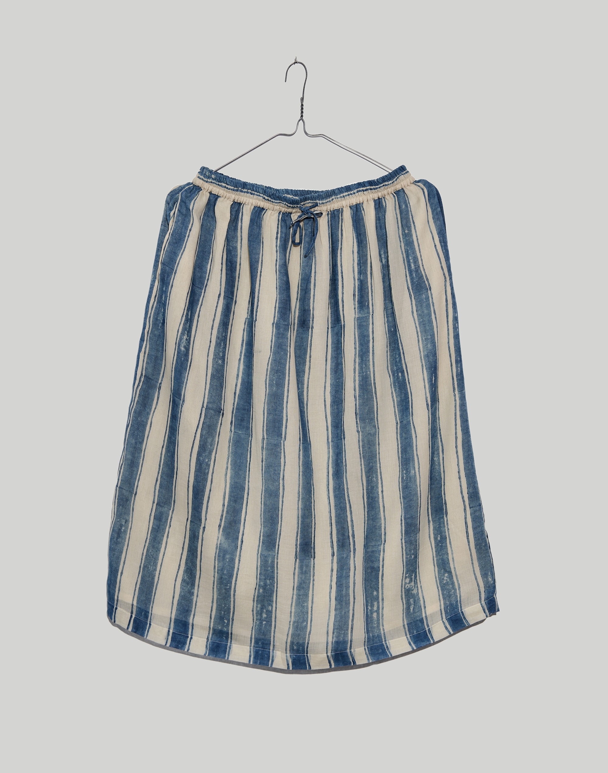 World of Crow Indigo Bliss Stripe Skirt | Madewell