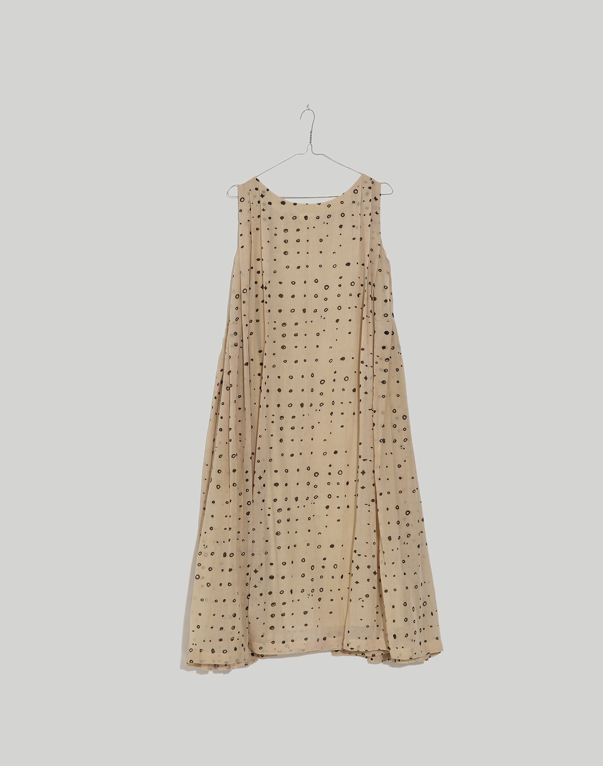 World of Crow Pleated Cribble Dress | Madewell