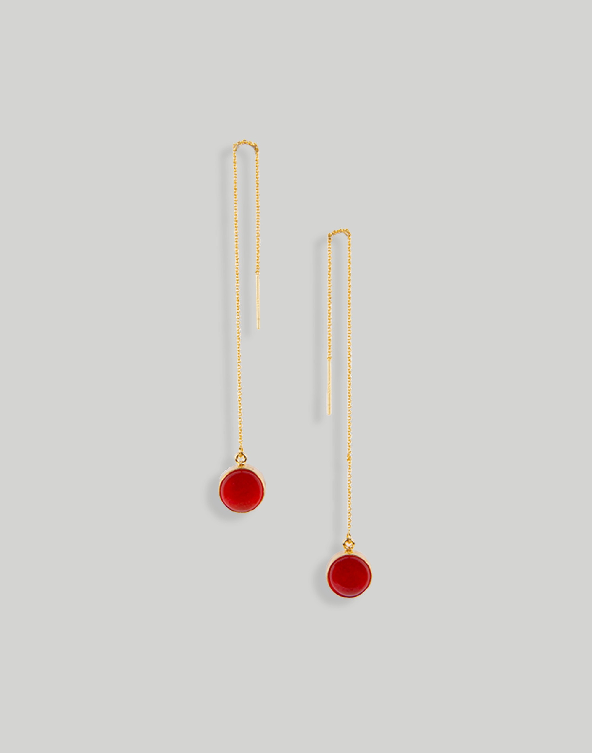 SOKO Umbo Chain Threader Earrings | Madewell