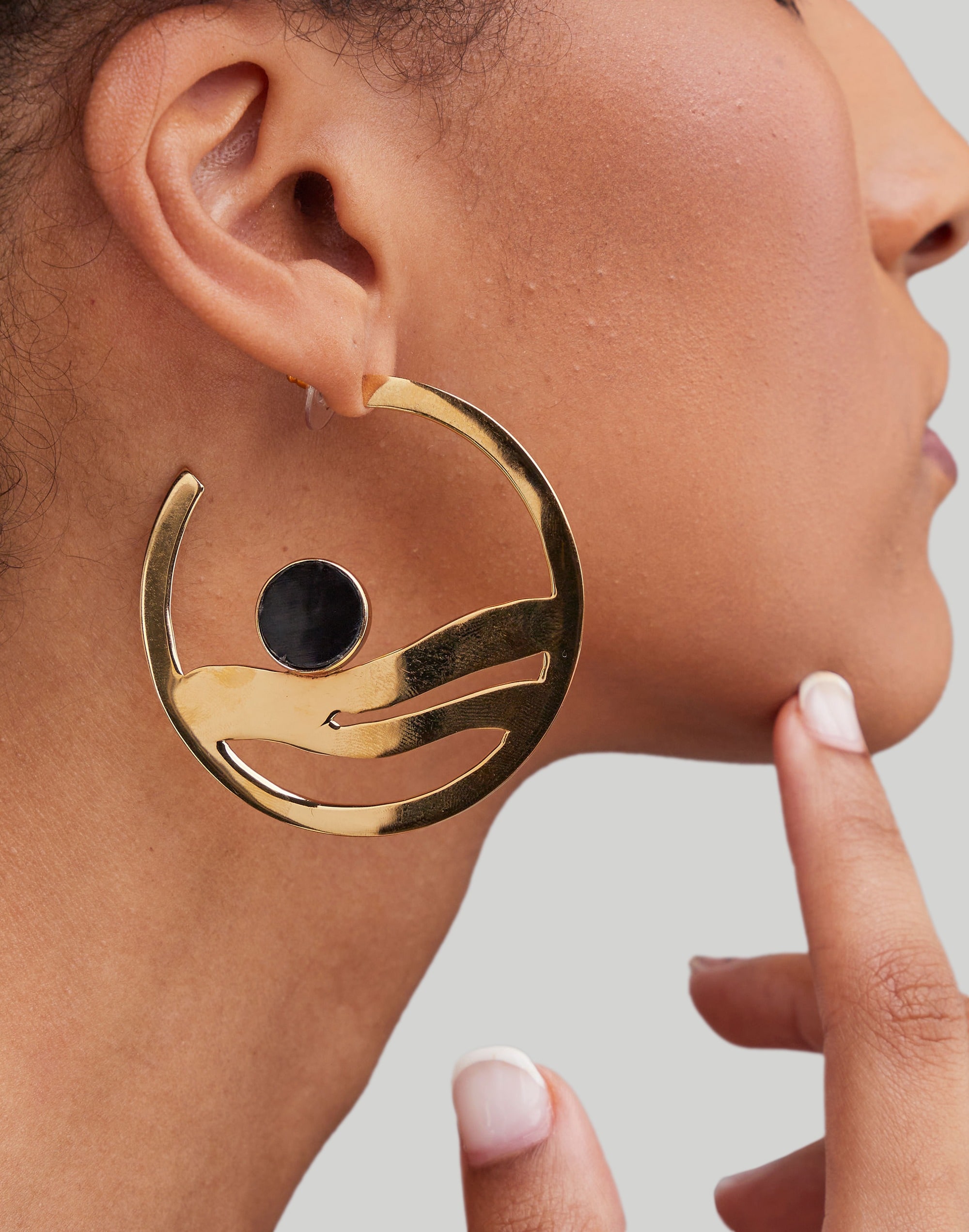 SOKO Anga Statement Hoop Earrings | Madewell