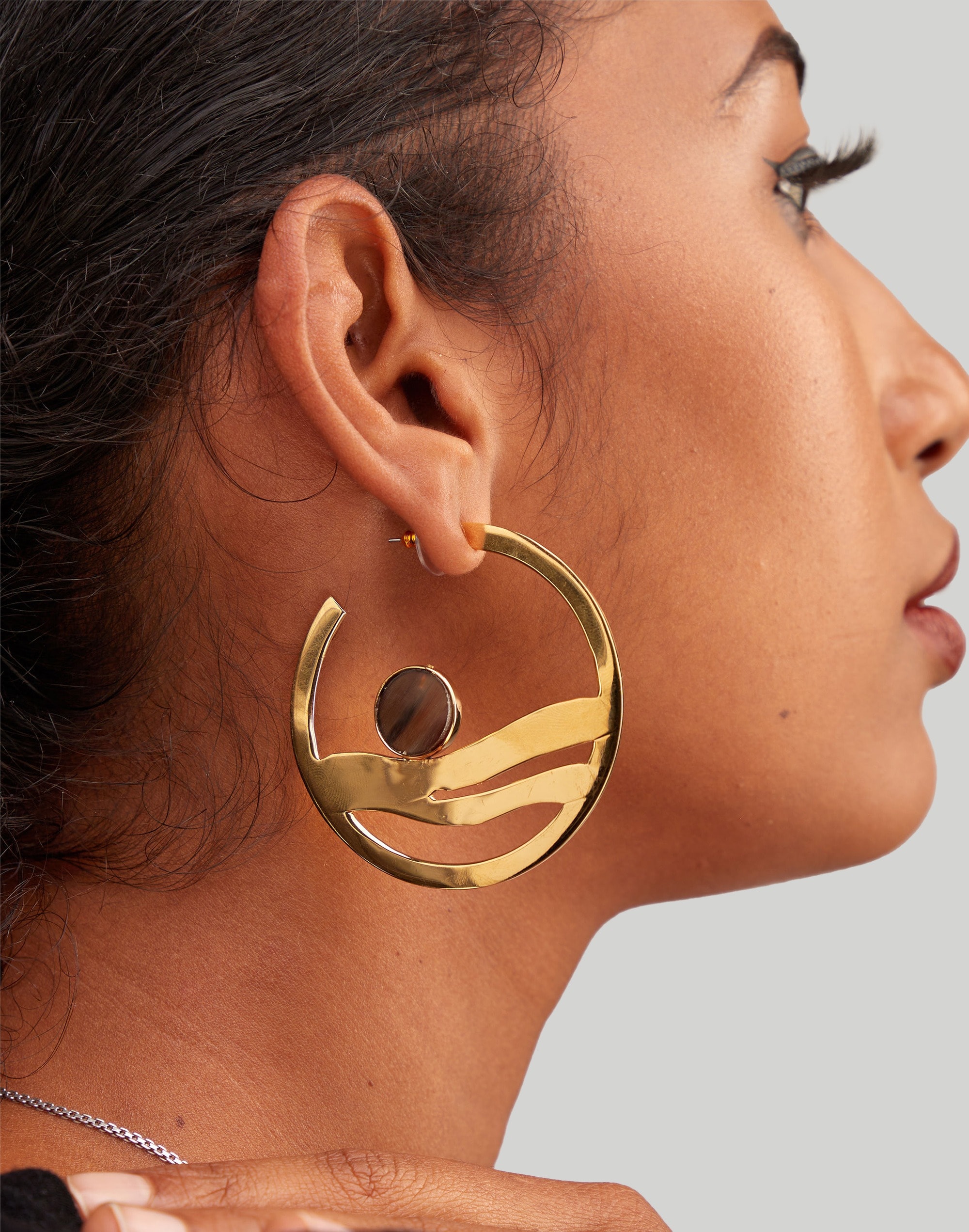 SOKO Anga Statement Hoop Earrings | Madewell