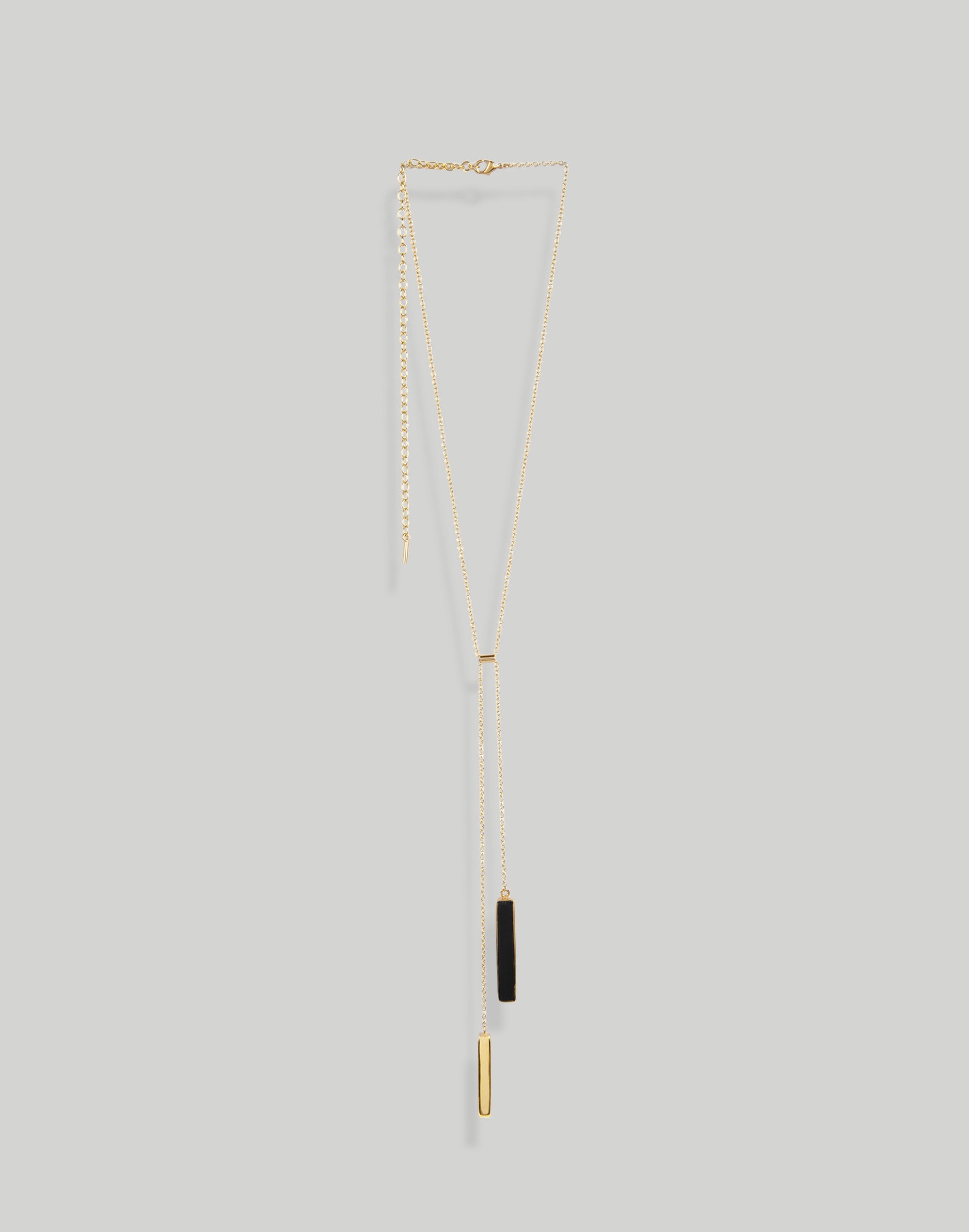 SOKO Horn Double Bar Necklace
