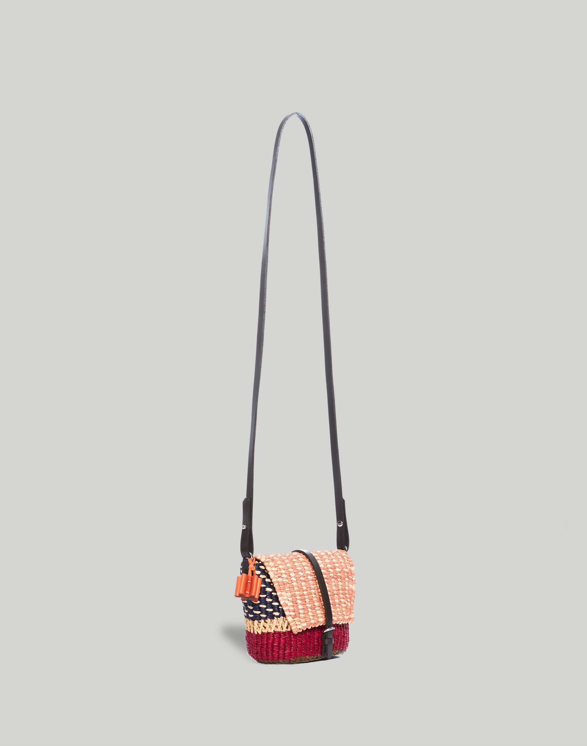 AAKS Bika Rose Raffia Bag