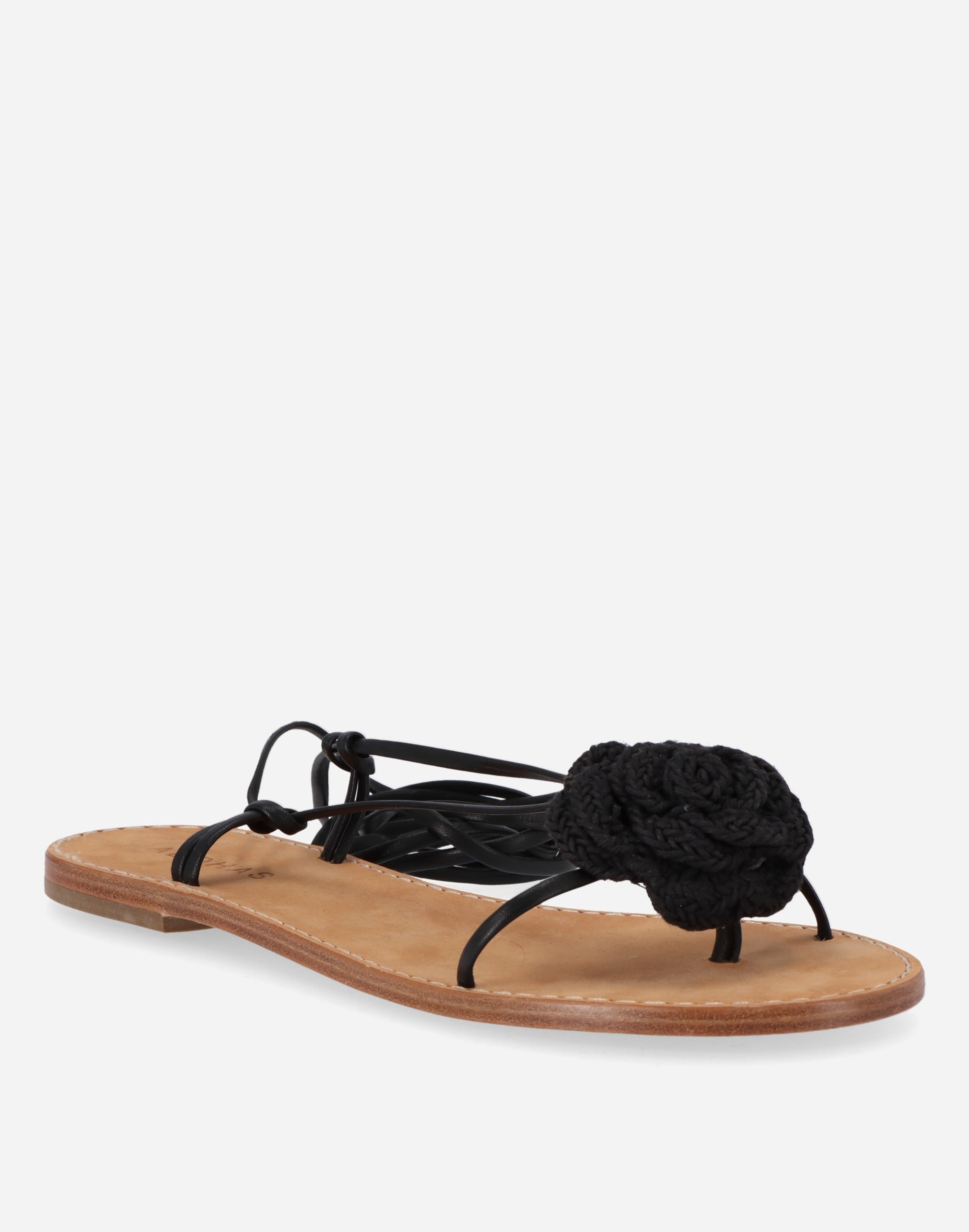 ALOHAS TM Jakara Leather Sandals