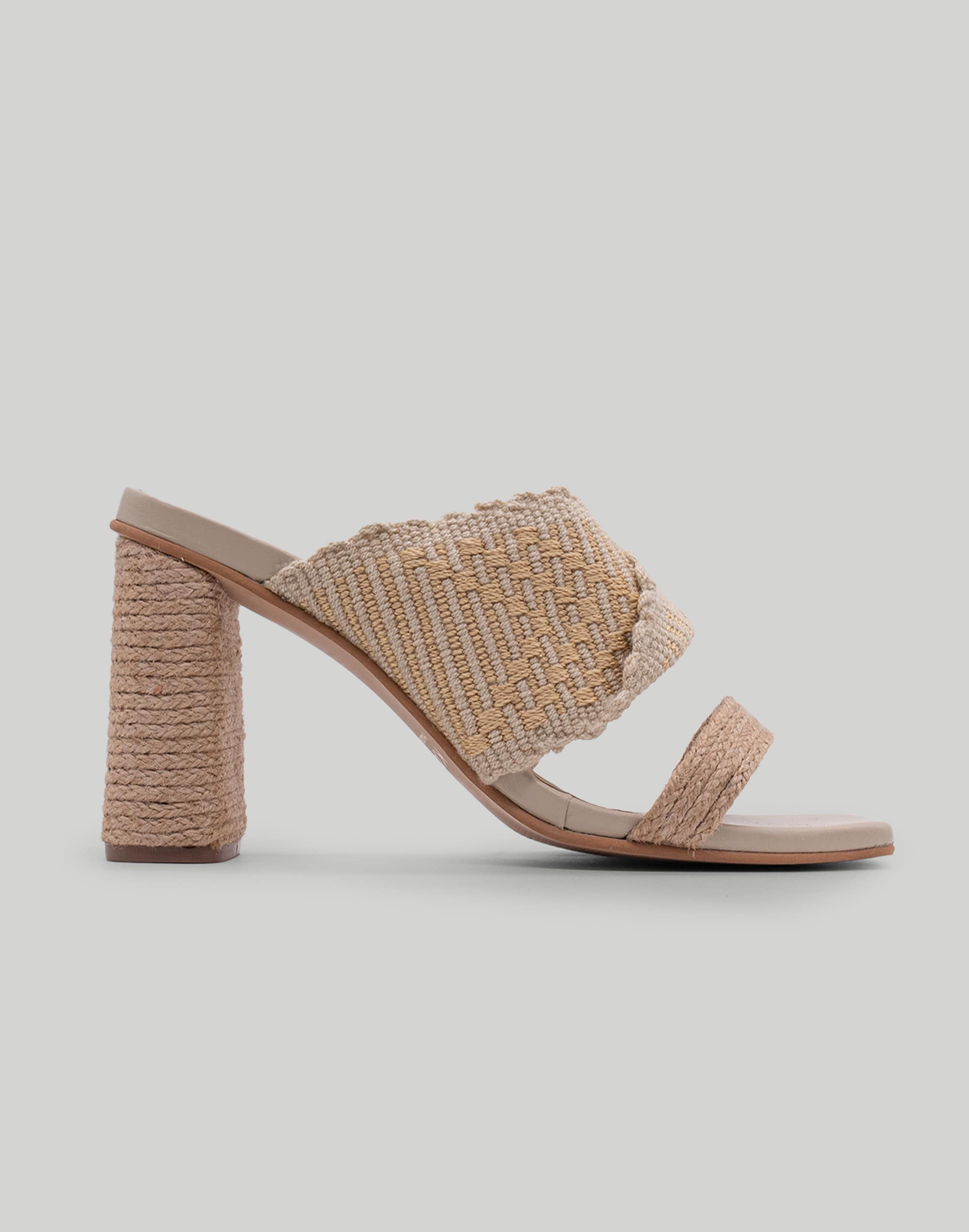 KAANAS Rai Double band upper w. Yute-wrapped Heel | Madewell