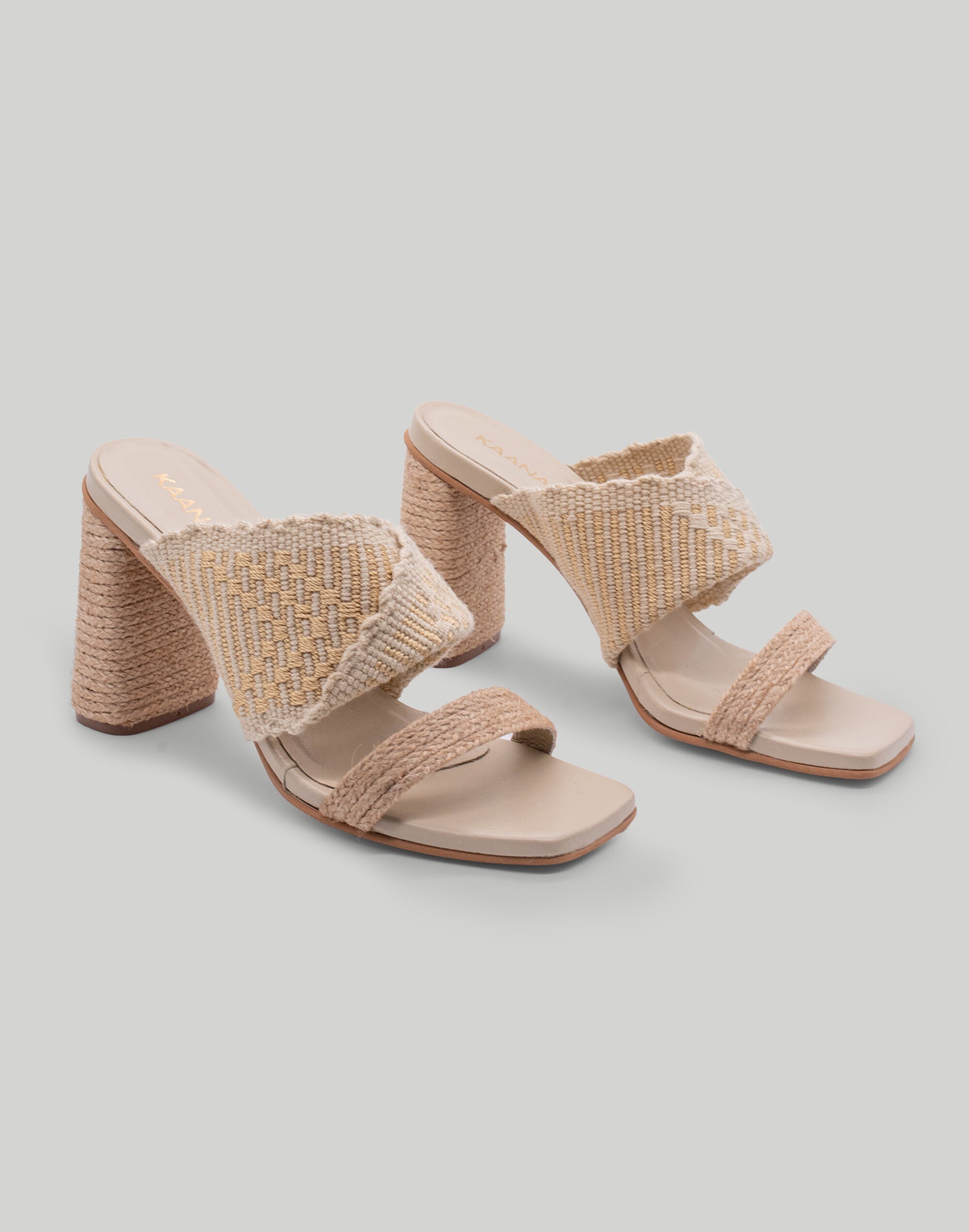 KAANAS Rai Double band upper w. Yute-wrapped Heel | Madewell