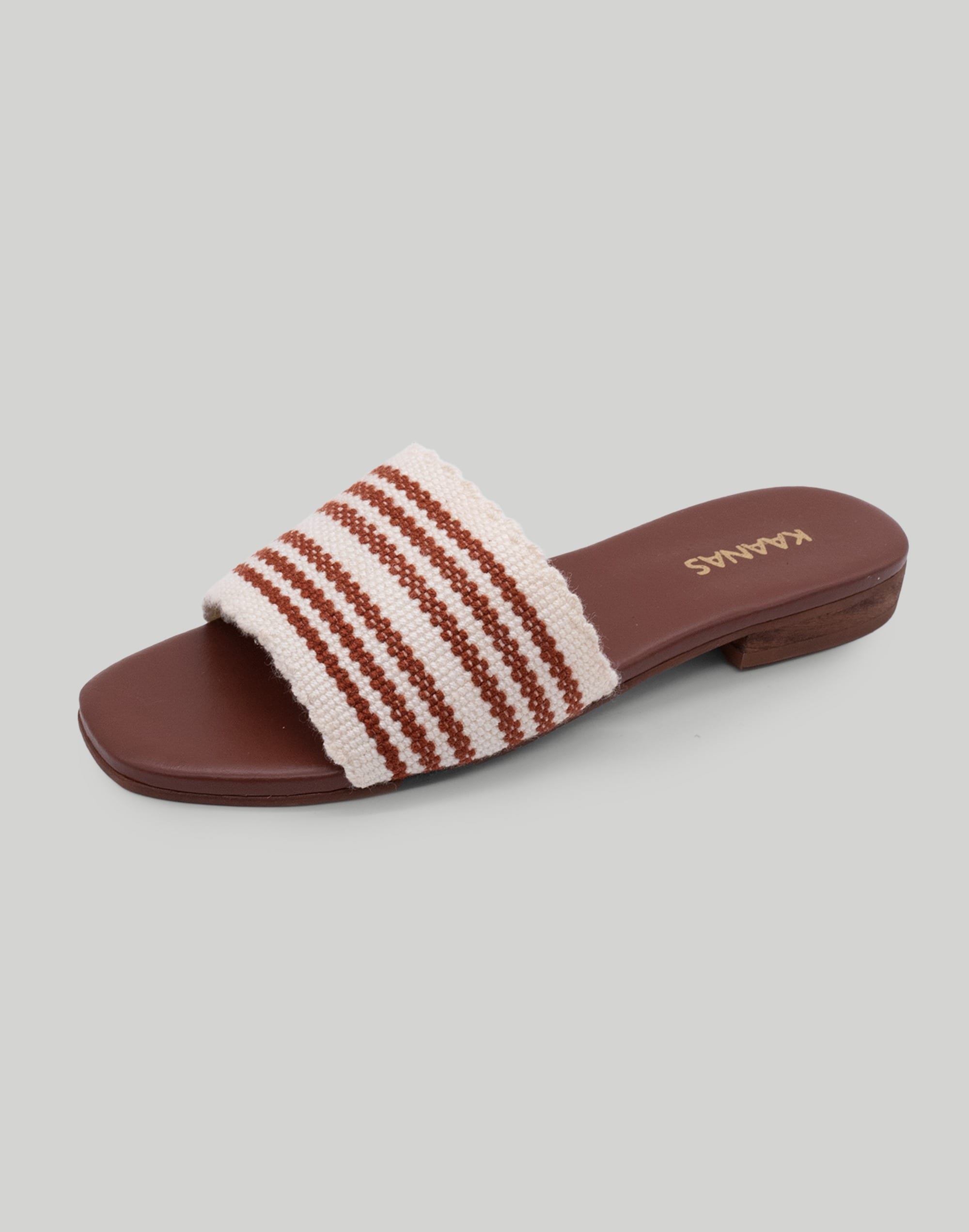 KAANAS Sage Handwoven Slide Sandal | Madewell