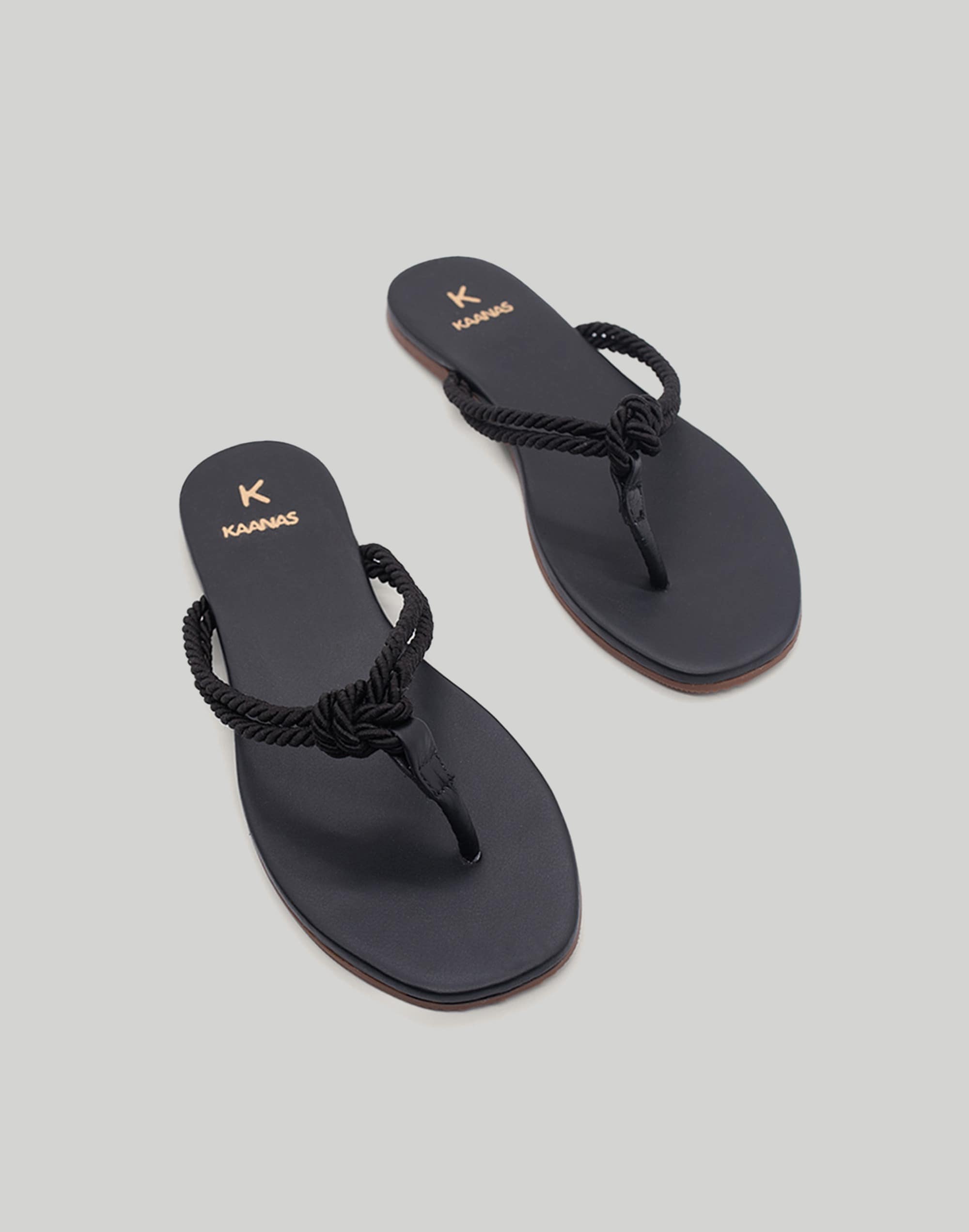 KAANAS Litibuan Corded Thong Sandal