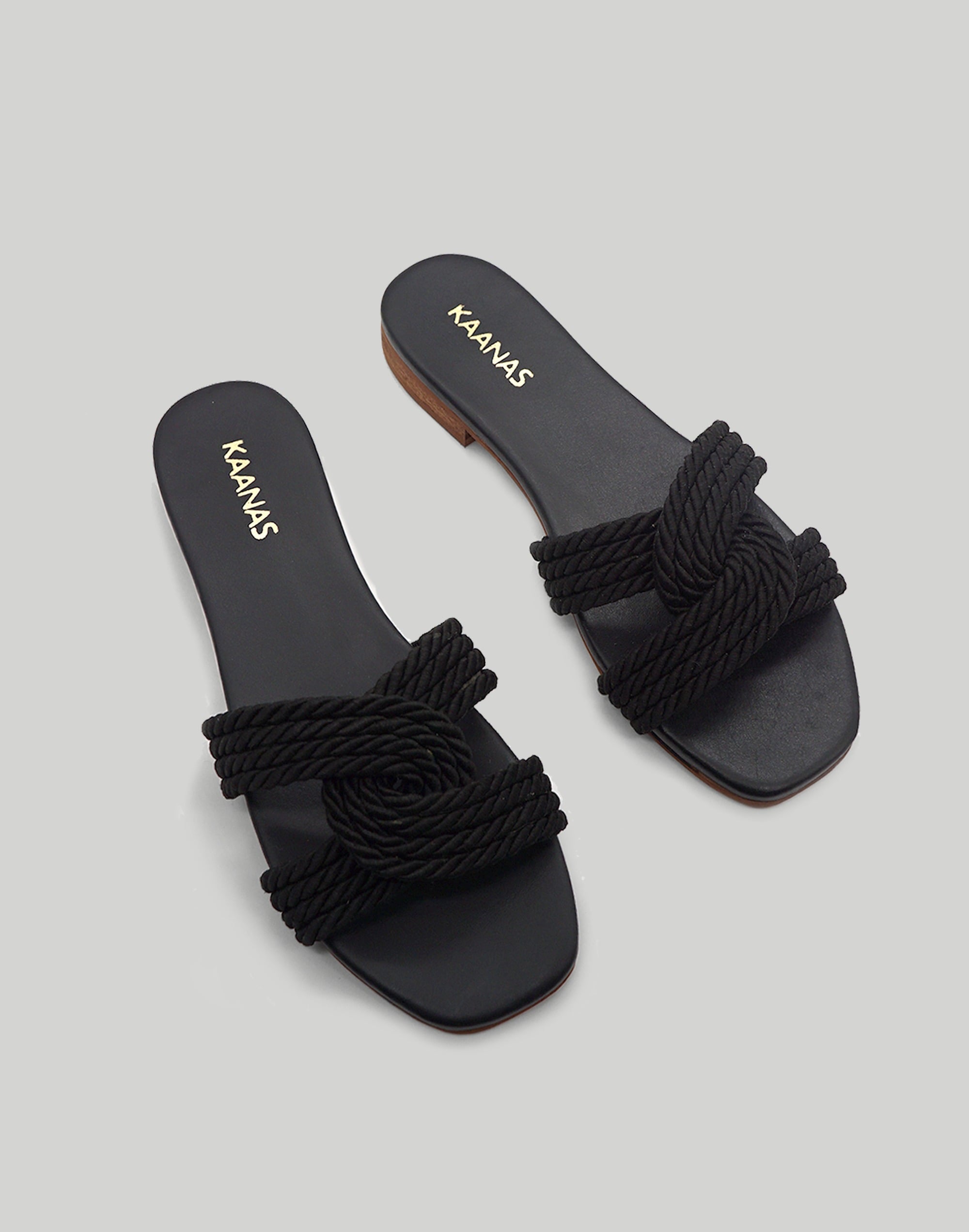 KAANAS Olas Corded Infinity Sandal | Madewell