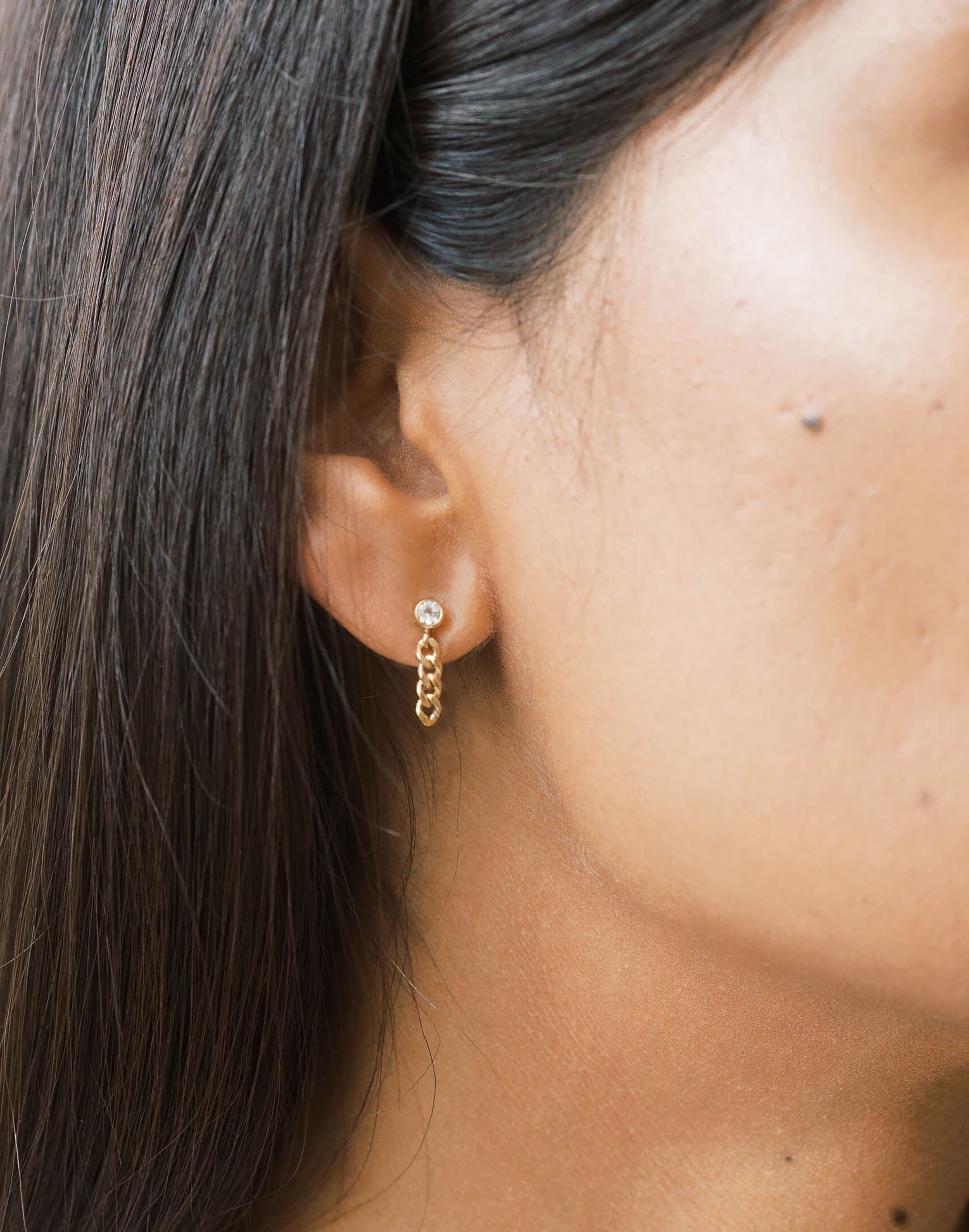 Sara Patino Jewelry Chain Drop Earrings | Madewell