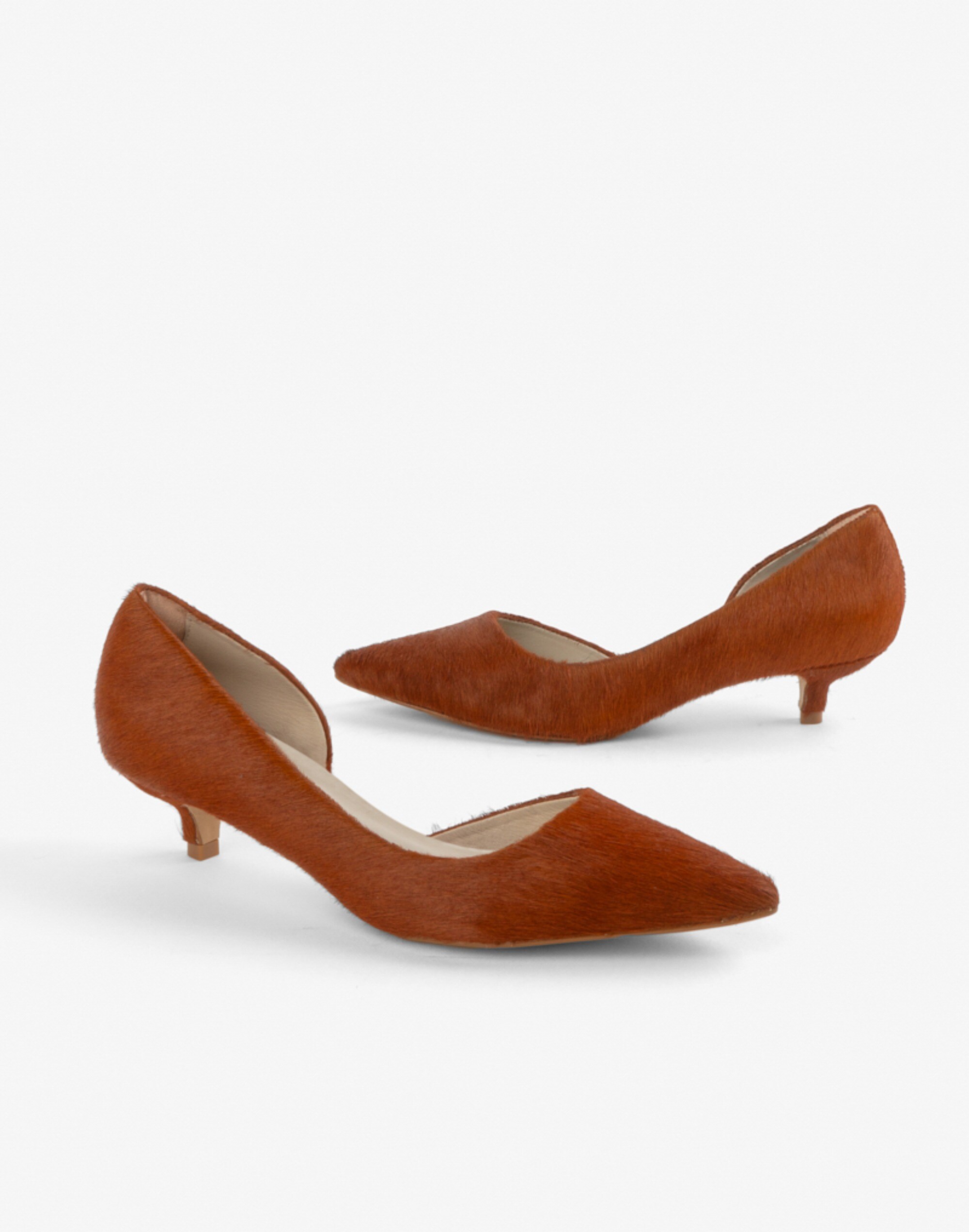 Intentionally Blank COSTA COWHIDE KITTEN HEEL | Madewell