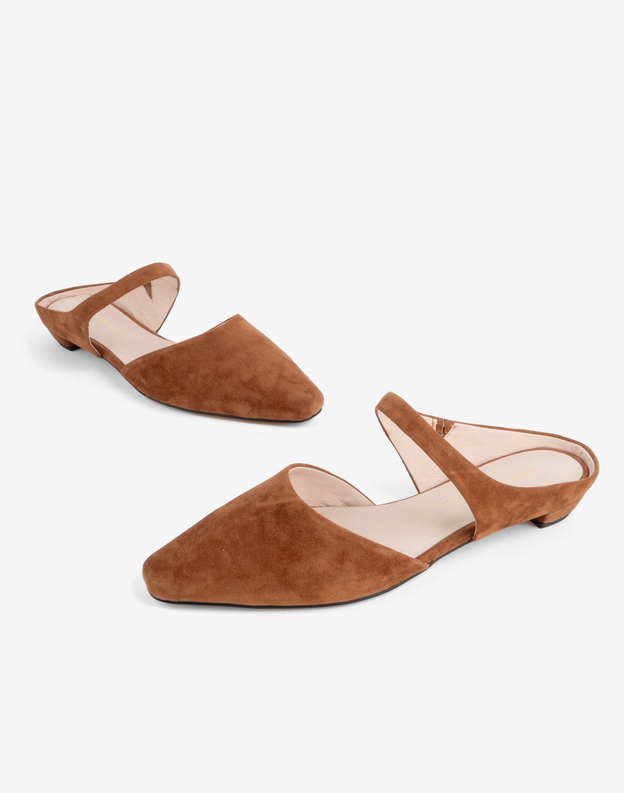 Intentionally Blank LOURDES SLIP ON SUEDE FLAT | Madewell