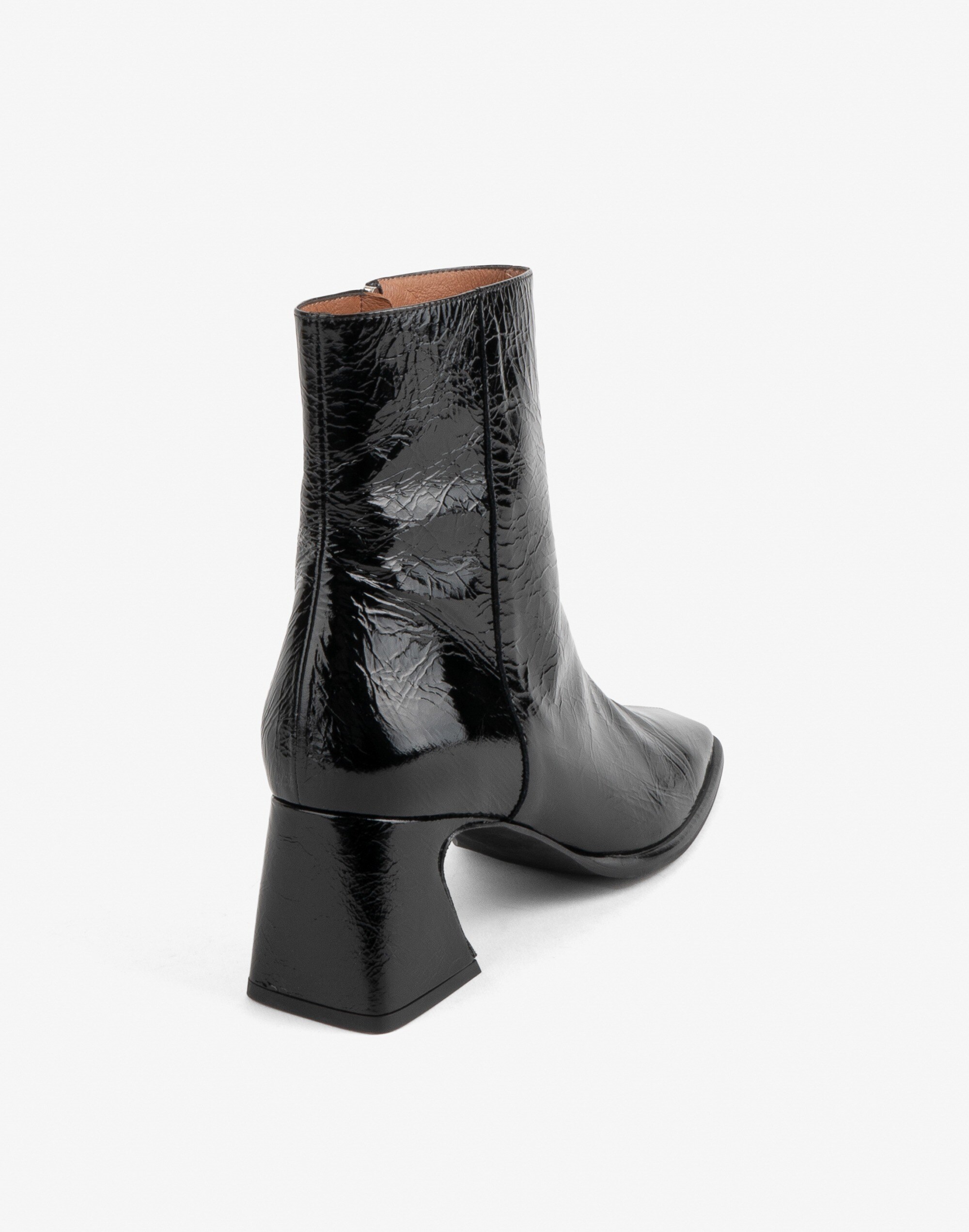 Intentionally Blank TAFFY PATENT LEATHER HEELED BOOT | Madewell