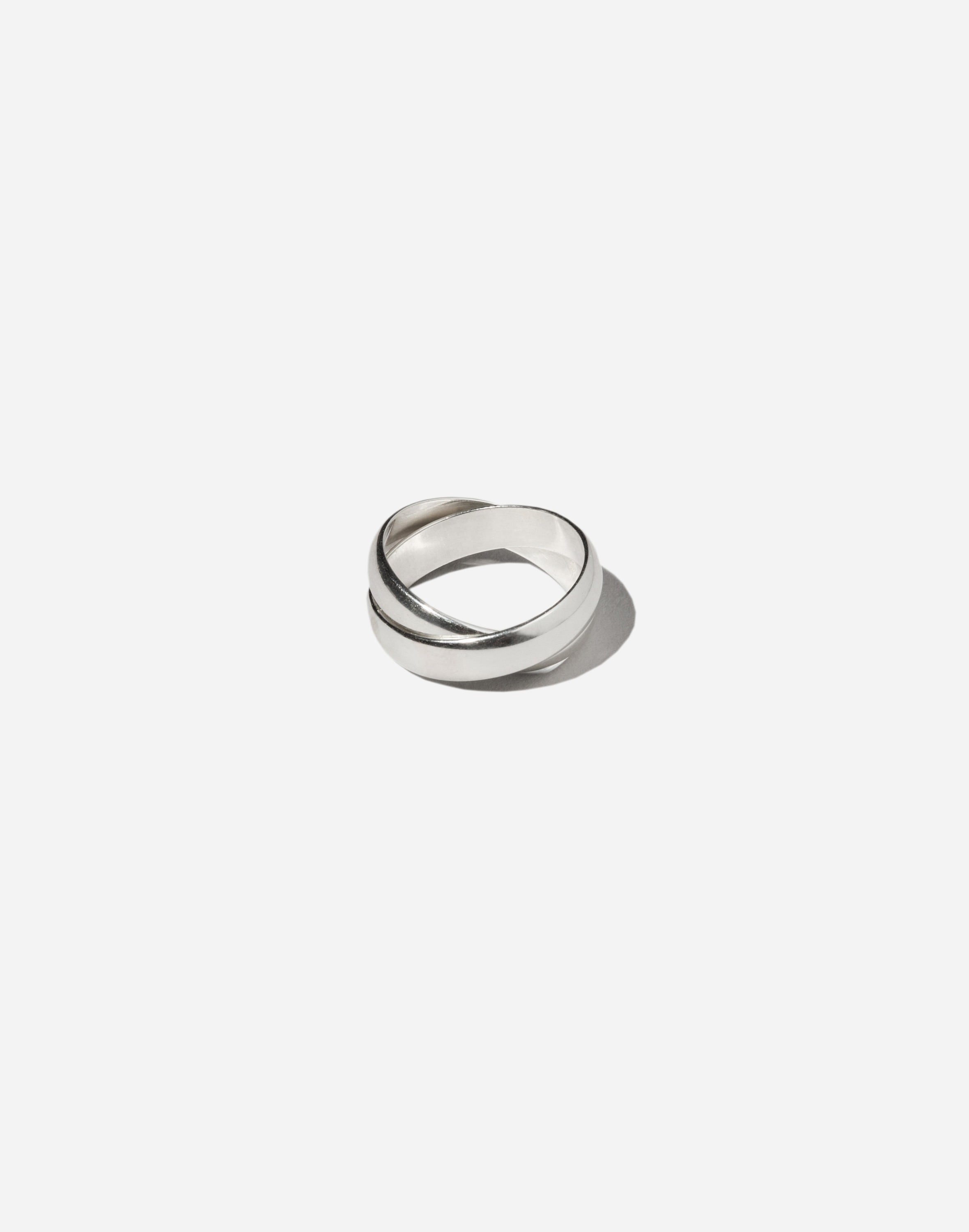 Maslo Jewelry Small Linked Ring Sterling Silver | Madewell