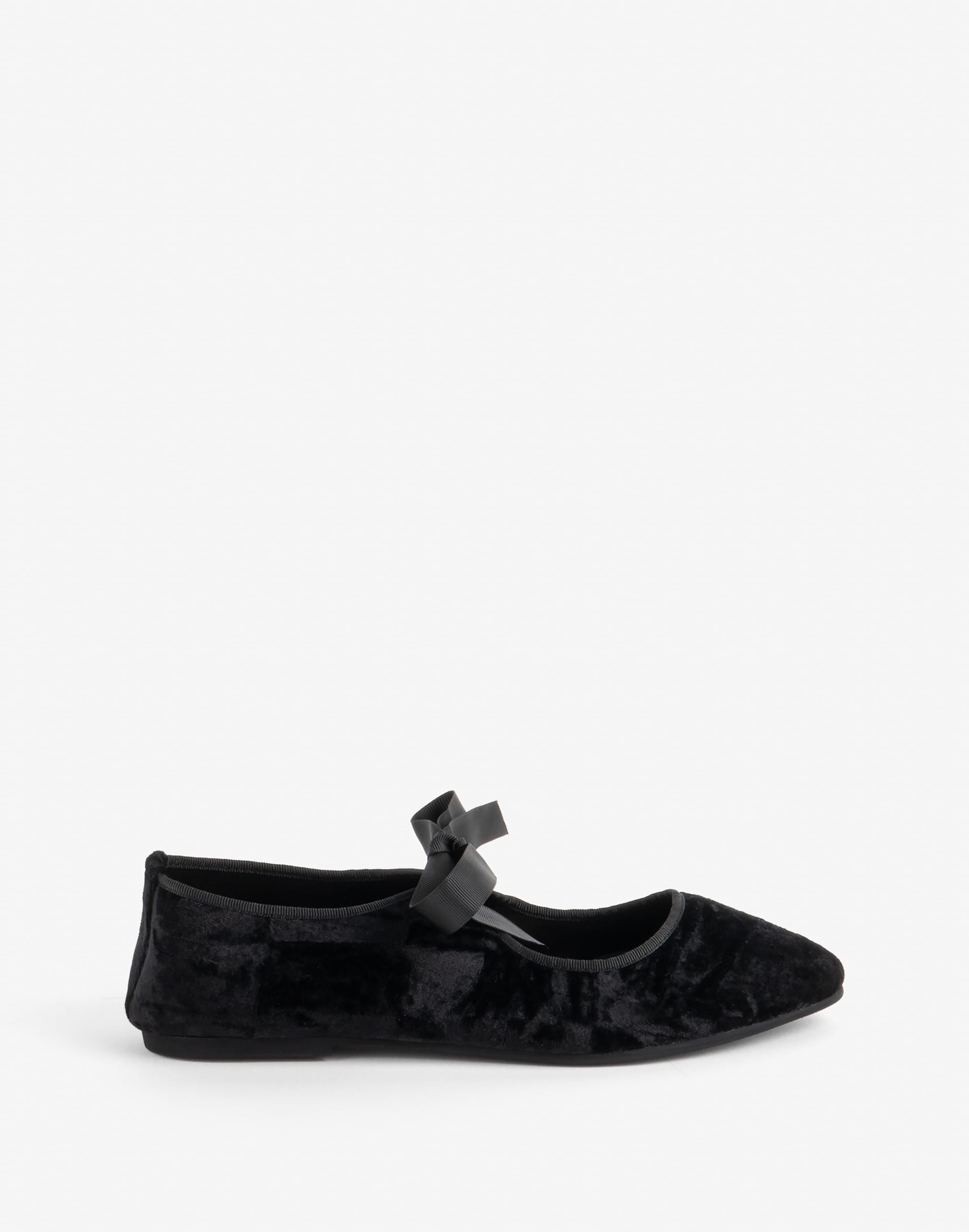 Intentionally Blank Valley Velvet Ballet Flat | Madewell